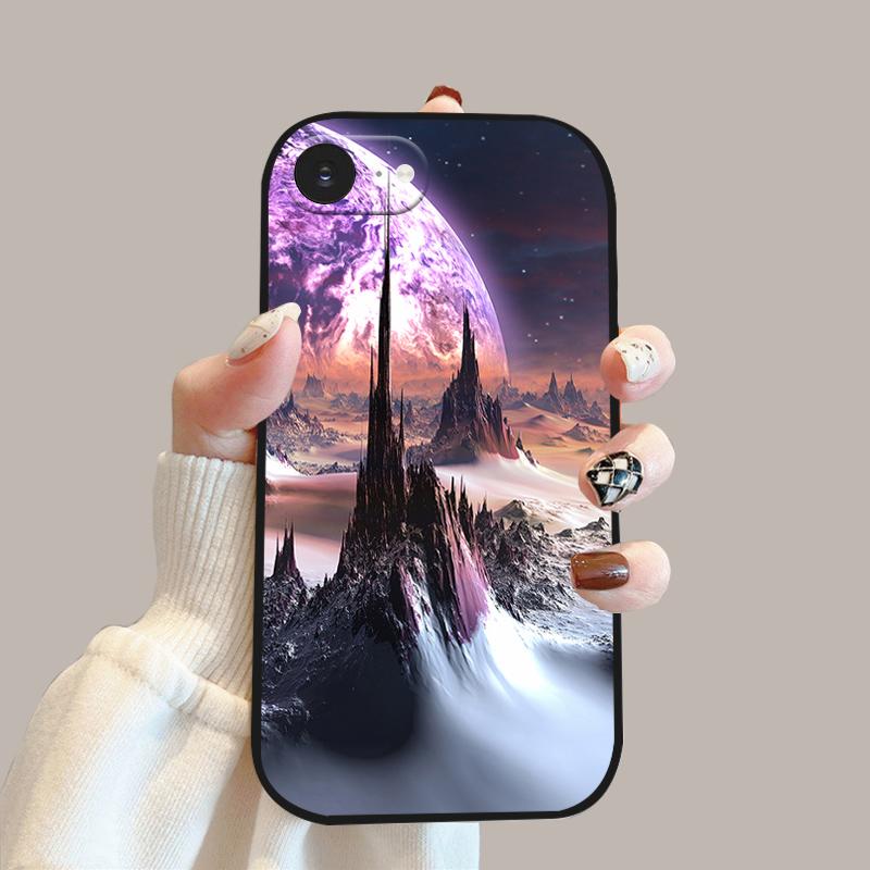 Case For iPhone 16e 5G Fashion Cartoon Soft Silicone TPU Phone Cover For iPhone SE4 Coque Apple SE 4 Shockproof Bumper Shells