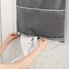Space Saving Door or Wall Mounted Storage Bag for Organizing Bathroom Laundry Oxford Fabric Construction Organizers