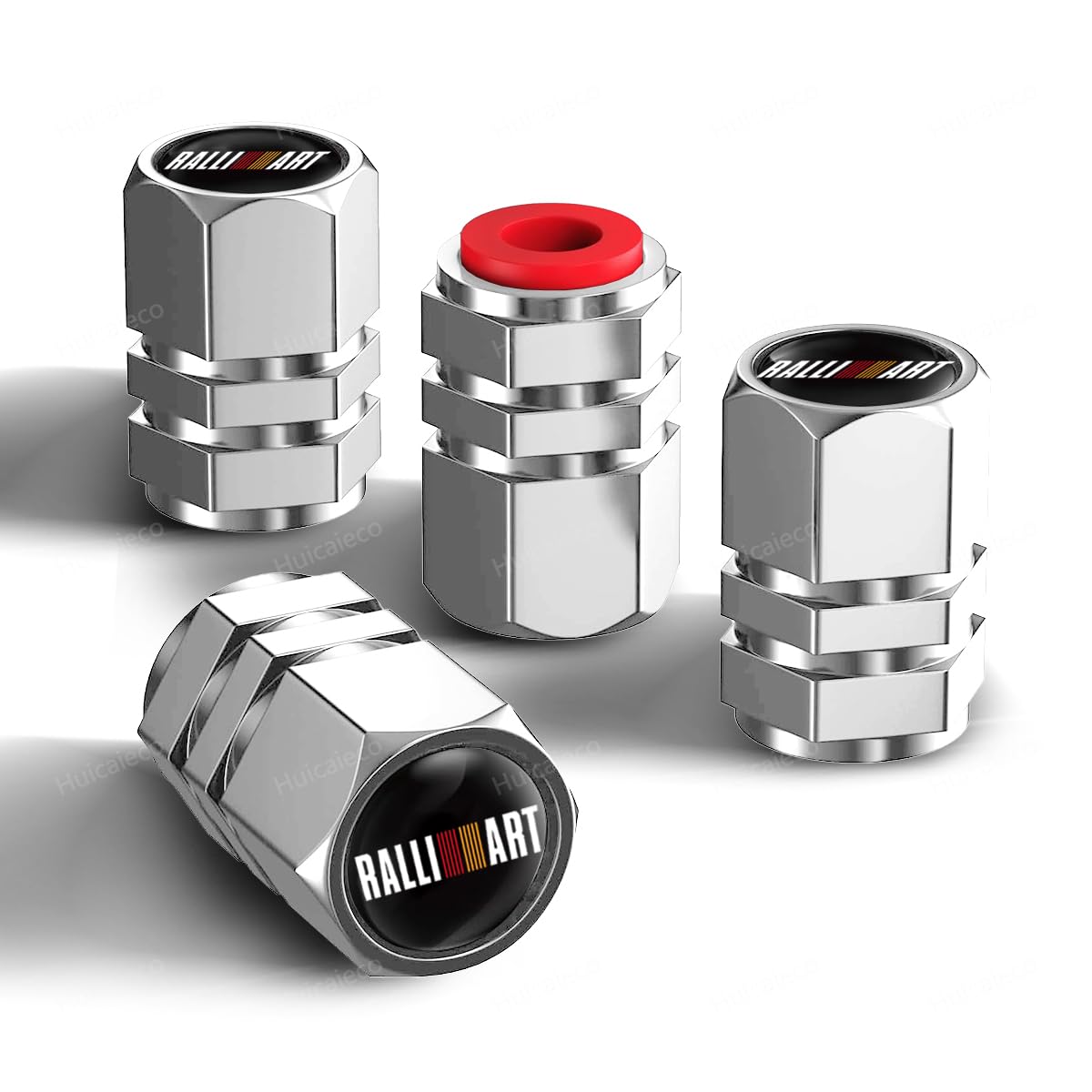 

RALLI ART Air Valve Cap Set of 4 for Mitsubishi Mitsubishi RALLI ART серебряный