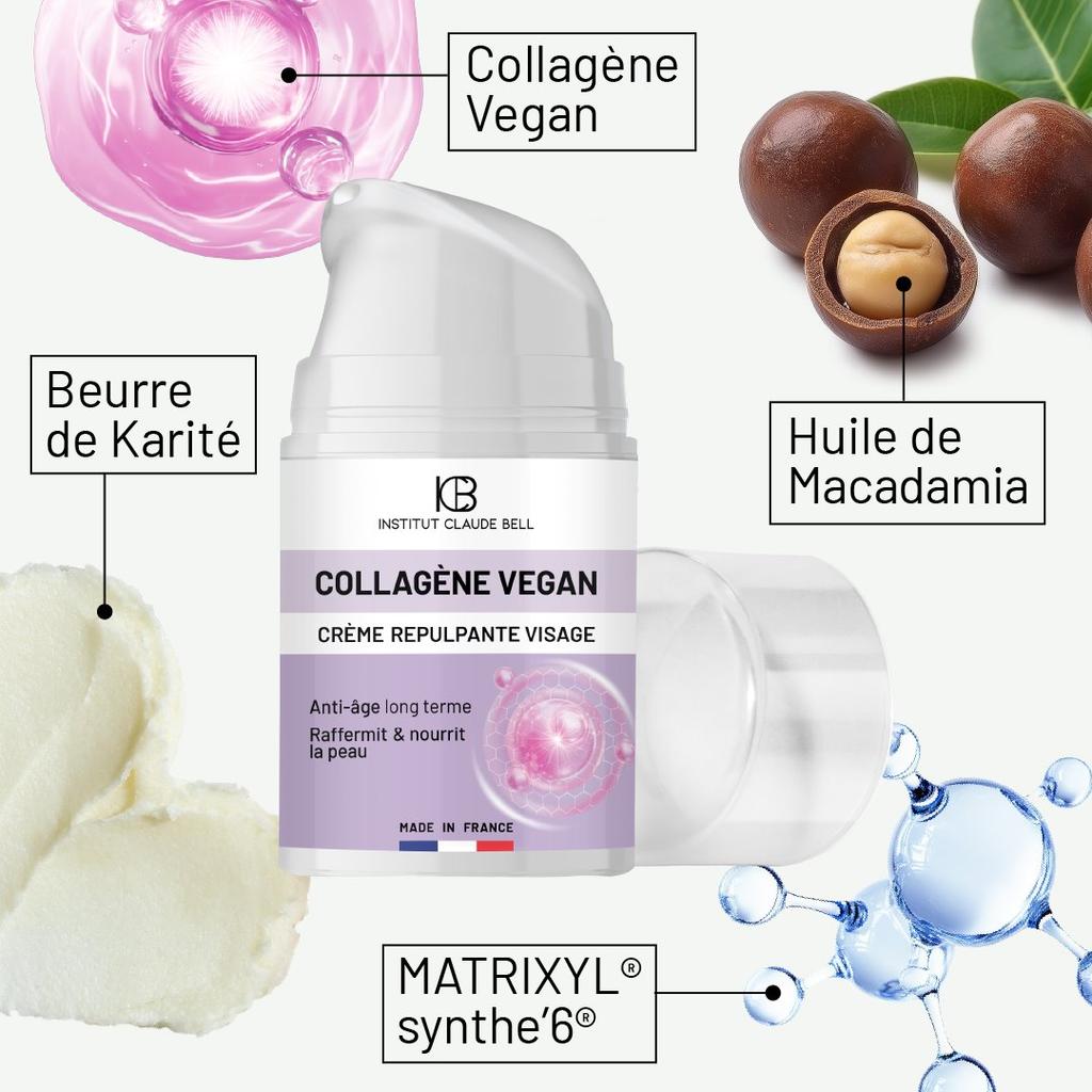 Collagène Vegan Crème Repulpante Visage