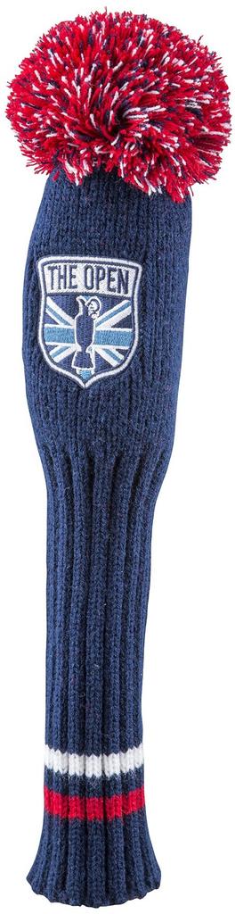MIZUNO THE OPEN Golf Headcover for Navy Men's Driver, 5LJH171200,