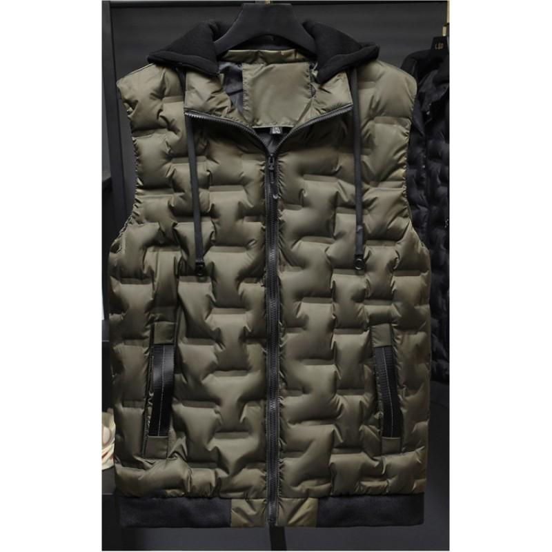 

Мужской осенне-зимний теплый свободный топ больших размеров M