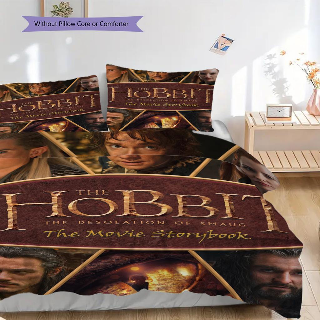 Hobbit Journey Bedding 1 Duvet Cover 2 Pillowcase Without Core Christmas Birthday Gift Soft And Comfortable Duvet Cover And Pillowcase