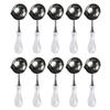 10 Pcs/Set Wax Seal Spoon Wax Sealing Melting Spoon Craft Supplies for Wax Seal Stamp Envelope Invitations Scrapbooking