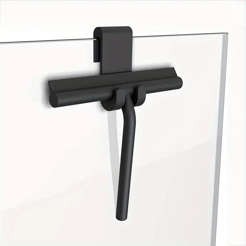 Silicone Glass Squeegee with Hook for Mirrors and Windows