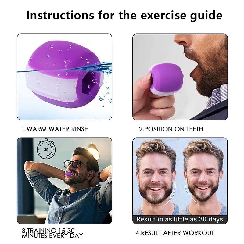 Multi-Region Masseter Trainer: Face Jaw Neck Muscle Shaper Ball
