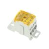 1PC UKK80A Terminal Block 1 In Many Out Din Rail Distribution Box Universal Electric Wire Connector