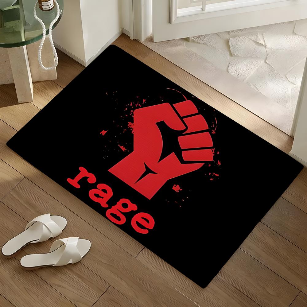 Band R-Rage A-Against T-the M-Machine Floor Mat Diatomite Bath Mat, Quick Dry, Absorbent, Multi-Scene Mat
