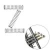 3PCS Silver Piston Valve Spring Metal Trumpet Piston Spring  Trumpet Maintenance