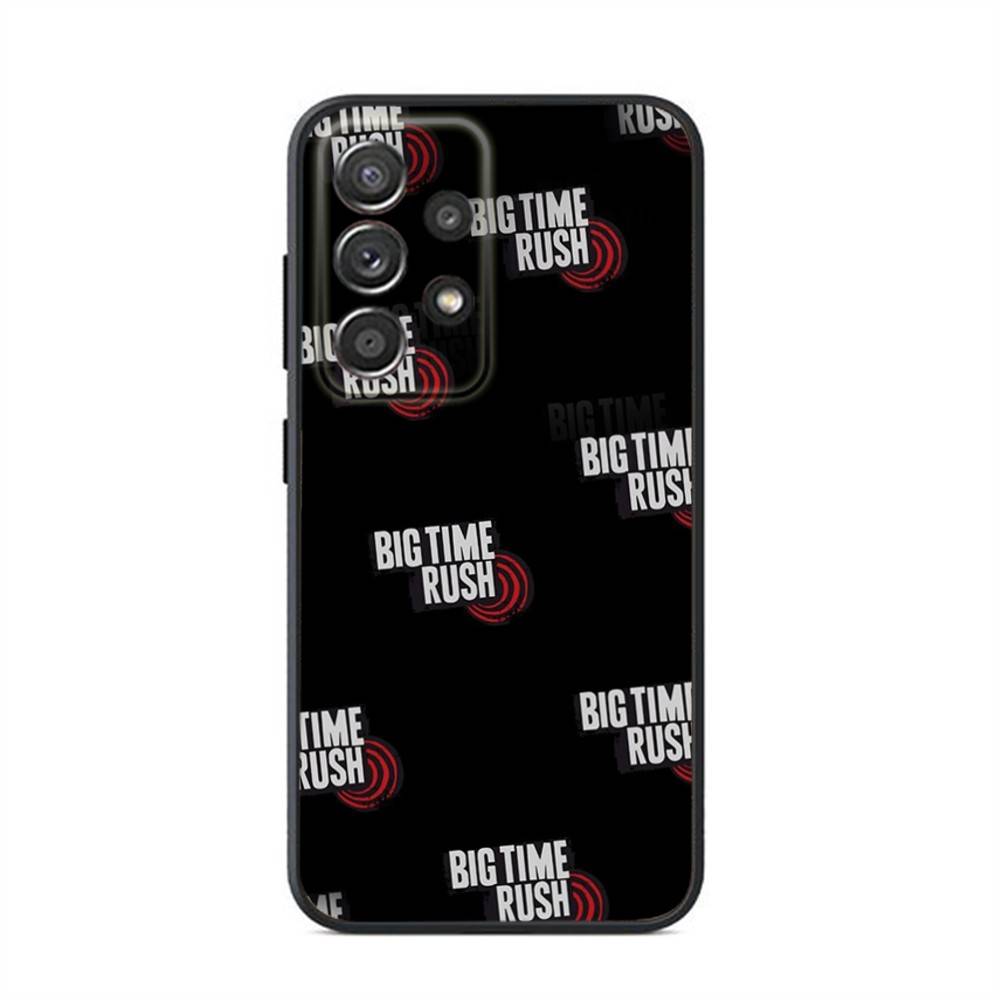 Combination Big Time R-Rush Phone Case For Samsung S24,23,22,21,20,10,10E,S9 Plus FE Note 20 Ultra 10,9 Plus Black Case