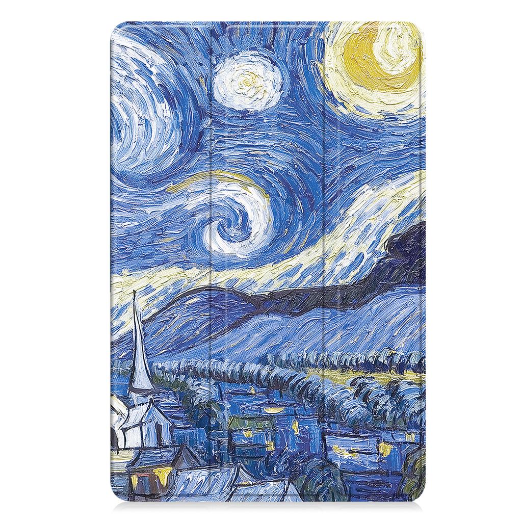 For Xiaomi Redmi K Pad Case Pattern Print Leather Stand Tablet Cover