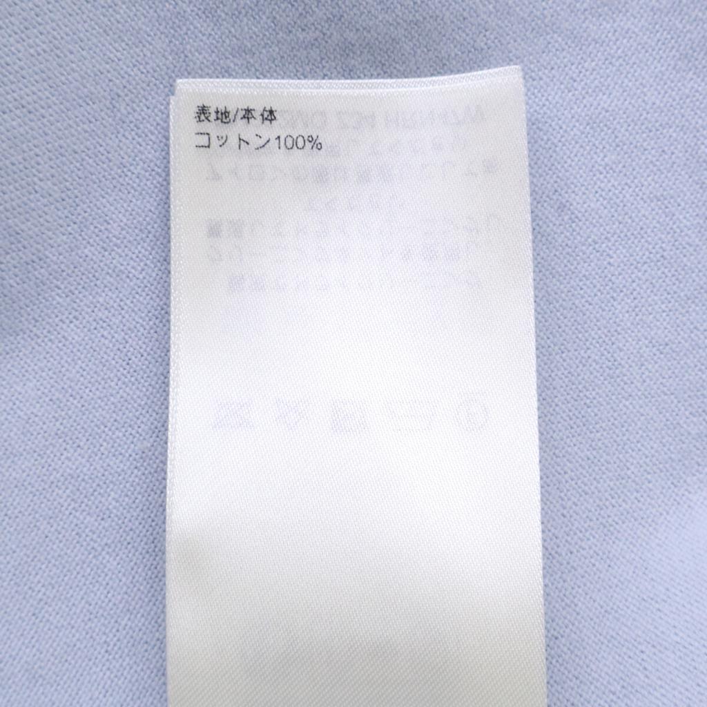 Louis Vuitton Brand New, Unused, Domestically Authorized RM252MQ Z34 HRN47W Signature Cotton Crew Neck T-Shirt Tops S Light blueUsed
