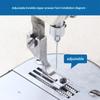 Sturdy Steel Presser Foot for Flatbed Sewing Machines Extended Designs Improved Cloth Stability Expert Tailoring