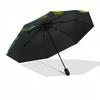 Maleficent Themed Automatic Opening and Closing Umbrella, Brightly Colored 8-rib Portable Umbrella, Suitable for Men and Women, A Perfect Gi