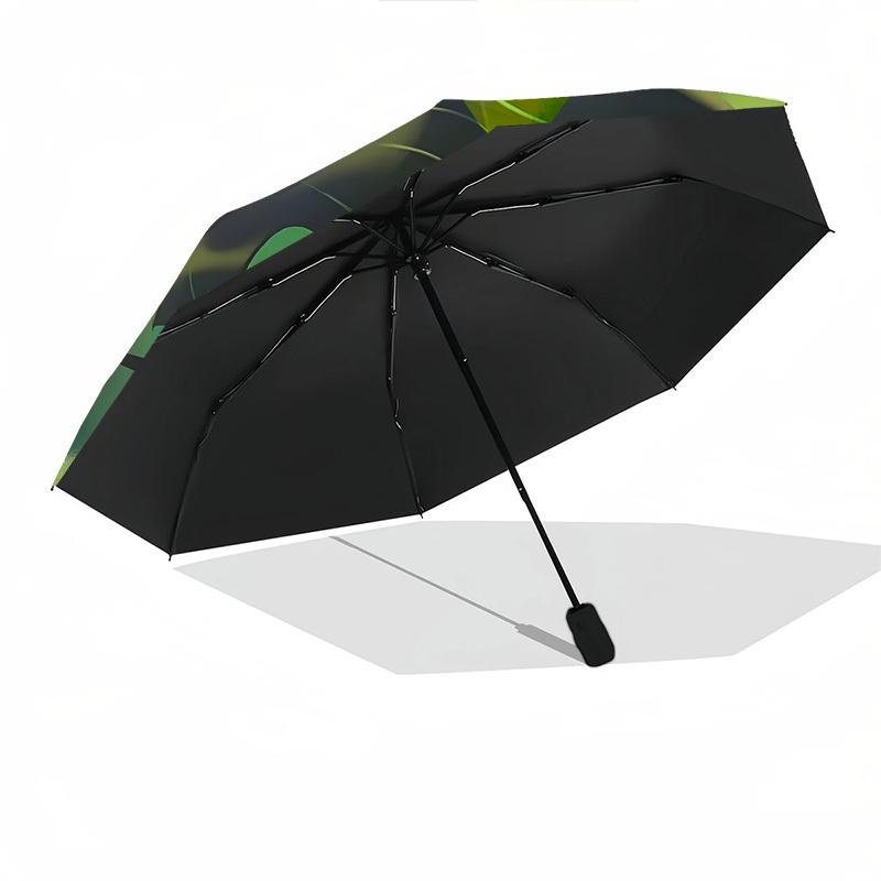 Maleficent Themed Automatic Opening and Closing Umbrella, Brightly Colored 8-rib Portable Umbrella, Suitable for Men and Women, A Perfect Gi