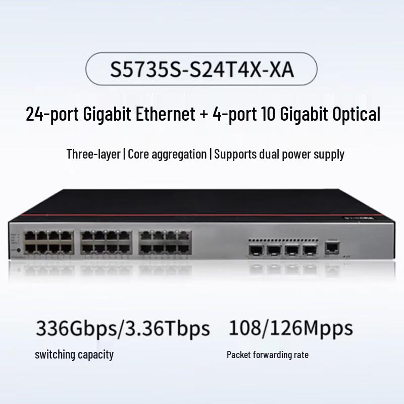 Huawei S5735S-S24T4X-XA Enterprise Gigabit Layer 3 Managed Switch