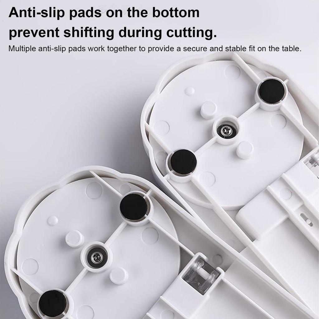 Manual Paper Trimmer Spare Knife Machine Paper Cutter Sliding Multi-Function 4-in-1 Paper Cutter Cutting Cardboard Tool