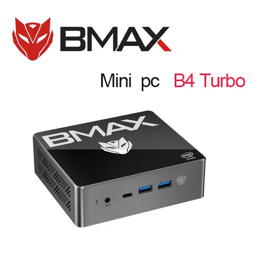 Bmax B4 Turbo Mini PC  Intel 13th Gen N150 3.6GHz 4 Core Processor 16GB RAM + 1TB SSD Windows 11  Dual HDMI Type-C Dual Band WiFi 5 & Bluetooth 5.0