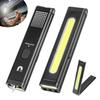 Mini LED Flashlight USB-C Rechargeable with Ruler, Work Tool  Multi-Source Magnetic Hidden Screwdriver Kit, Light O5G3