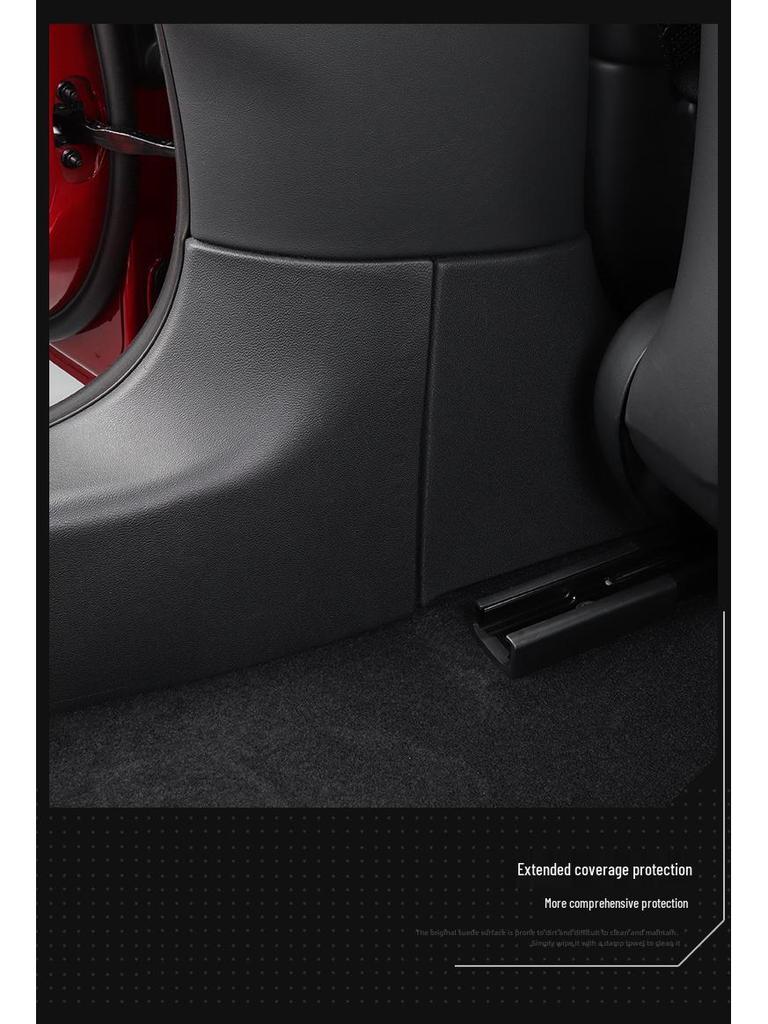 Накладки на пороги и боковые юбки для Tesla Model 3/Y/X/S (передние и задние).