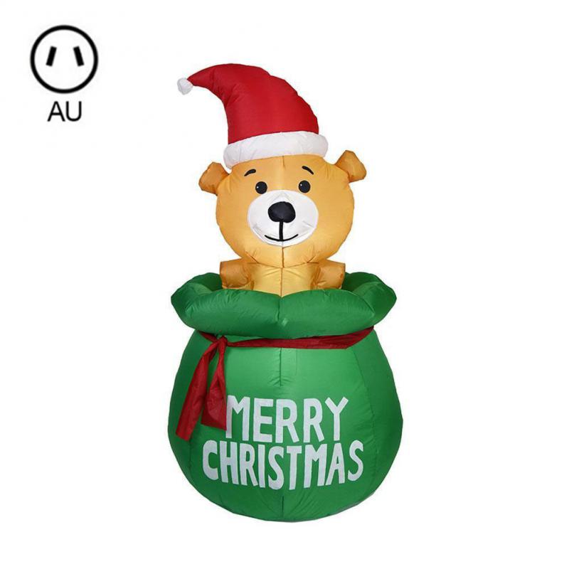 Christmas Decoration Inflatables Beach Snowman With LED For Xmas Party Indoor Outdoor Courtyard Props Ornament