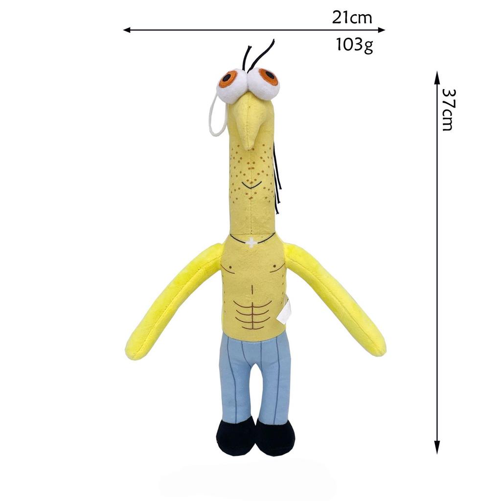 Smiling Friends Cartoon Plush Doll Pendant - A Perfect Gift