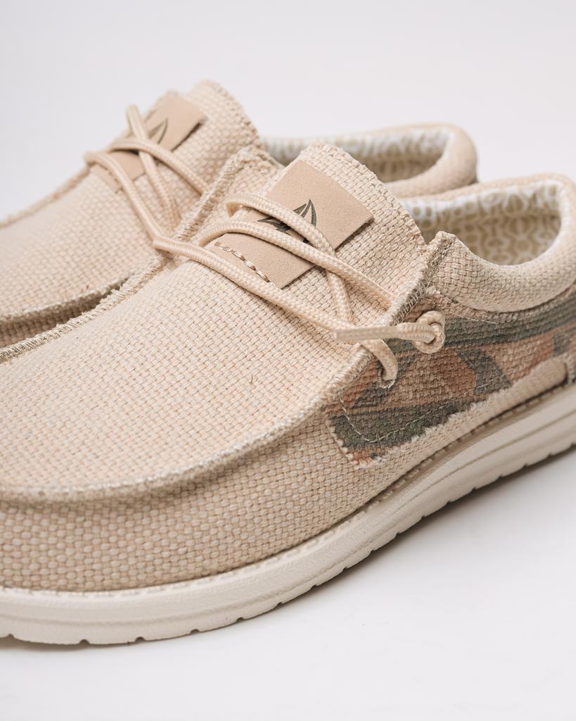 Men's Moccasins Hodaki 11001 41 Beige Textile
