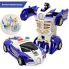 Popular Children's Deformed Toy Robot and Car Set for Educational Play At Street Markets and Night Stalls.