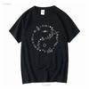 Quantenmechanik Formel Stringtheorie Mathe Universum T-Shirt Schwarz Lange oder Kurze Ärmel Vintage Gewaschen Unisex Grafik