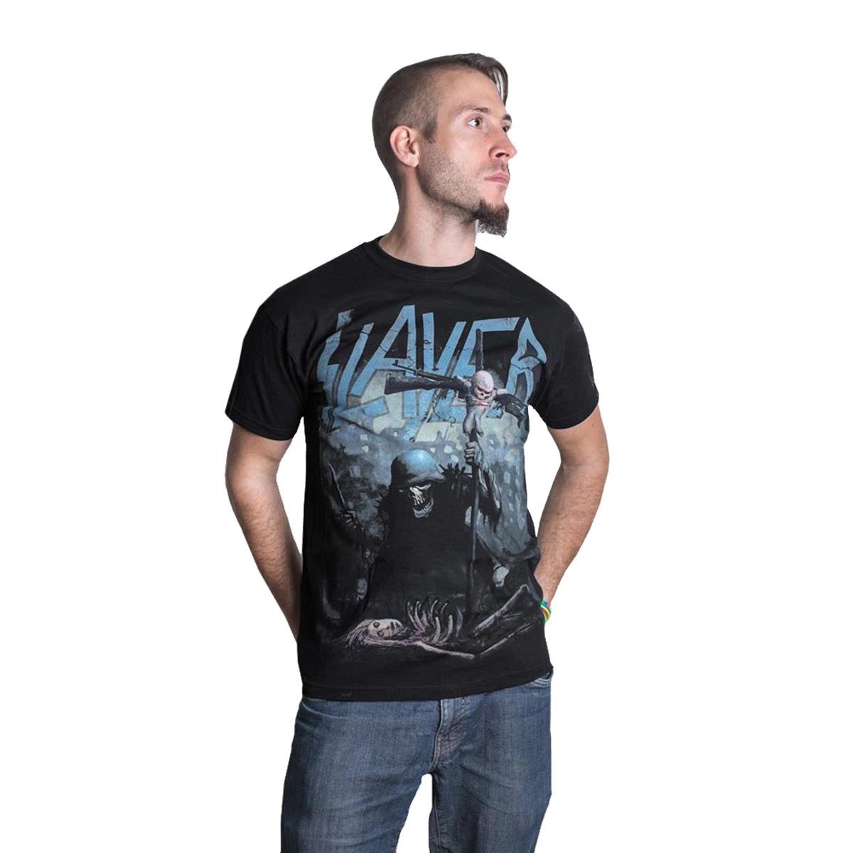 Slayer Soldier Cross Official Men s Unisex T-Shirt M