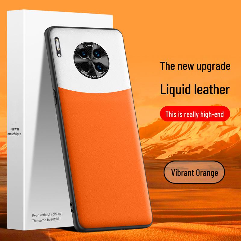 Protective Liquid Leather Case for Huawei Mate30 Pro, Anti-fall and Anti-fouling.
