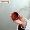 2 Pcs/set Yixing Raw Ore Purple Clay Teacup Meditation Cup Boutique Handmade Tea Bowl Master Tea Cup Chinese Zisha Tea Set 50ml