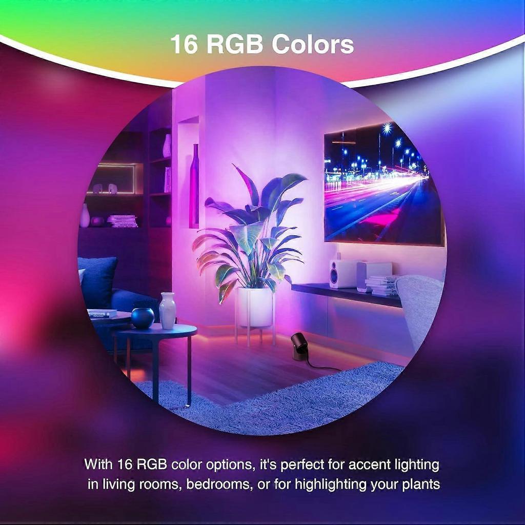 6W RGBW Up Lights Indoor Christmas Spotlight Indoor LED Color Changing Uplighting Indoor w