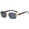 Fashion Eyewear Women Fashion Frameless Shades Casual Summer Beach Eyewear