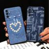 Retro Denim Pattern Soft Phone Case for Samsung A17 A37 A57 A16 A26 A36 A56 A15 A25 A35 A55 A14 A24 A34 A54 A13 A23 A33 A53 A52