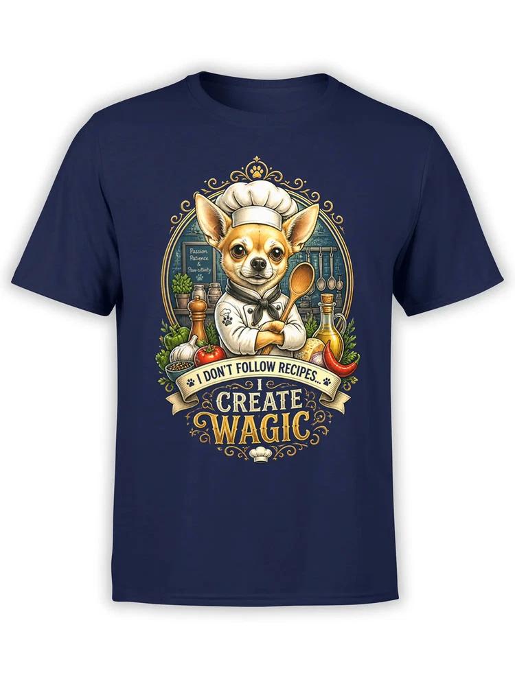Wagic Chihuahua Dog Tshirt Unisex S