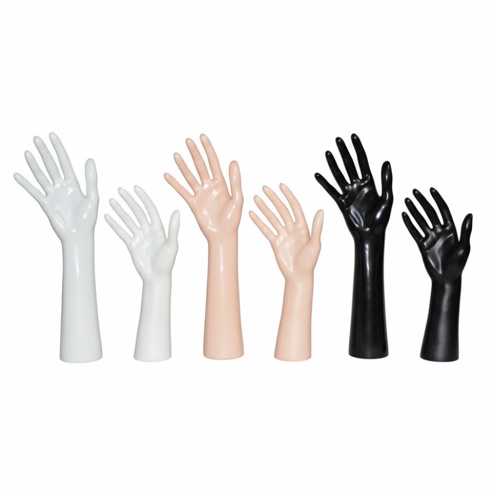 Multi-purpose 25/32cm Mannequin Hand PVC Long Arm Bangle Holder Chain Display Model Jewelry Display Holder