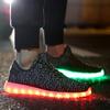Led Light Up Shoes Casual Lighting Sneakers Men  Luminous Shoes For Women Man Usb Charger Glowing Sneakers Illuminated