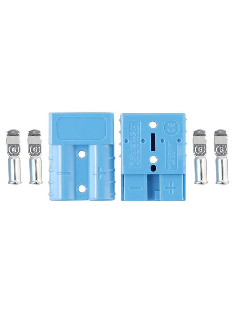 Weather Resistant 50A 6AWG For Anderson Style Connectors For 12V/24V DC Tools