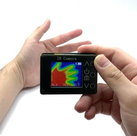 1.6 inch TFT Display Screen Infrared Thermal Imager Sensor AMG8833 Handheld IR Temperature Thermometer Thermal Imaging Camera