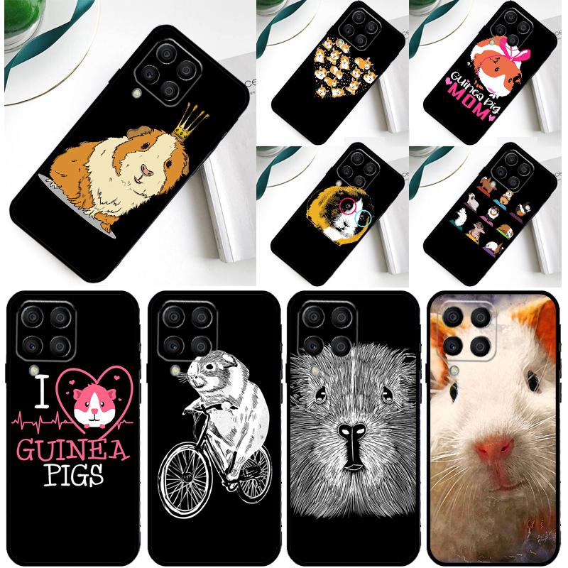 Funny Guinea Pig Cover For Samsung Galaxy M55 M15 M33 M13 M23 M53 M31 M51 M14 M34 M54 M20 M30s M52 M32 Case