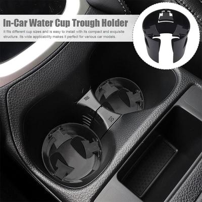 Adhesive Cup Holder For Car - Storage Holders For SUV With Limit Claw Design, Insert For Car Cup & Bottle Car Accessories E2W2