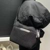 Mesh Nylon Shoulder Bag Large Capacity Neutral Wind Simple Trend Oblique Span Bag