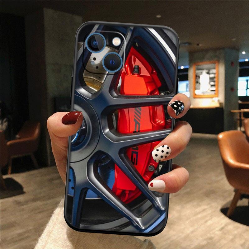 Supercar Super Wheel Car Calipers New High-End Shell Phone Case for Redmi Note 10 11 12 Pro Max 10S 10C 10T 11A 11S 12S 12C