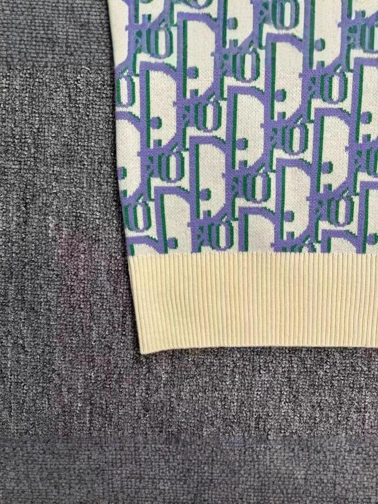 Cămașă de bază de lux cu mânecă lungă, tricotată argyle, unisex