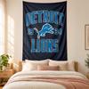 Detroit Lions Tapestry Highquality for Decorating Living Room Bedroom Dorm Walls Ideal As Bedroom Wallart Orholiday Gift