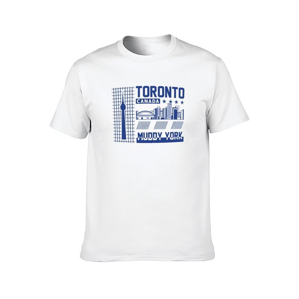 Toronto Muddy York Ontario Canada North America TShirt Man T Shirt Heavy Cotton Mens Graphic T Shirts TShirt
