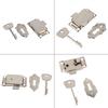 Antique Classical Drawer Cabinet Wardrobe Cupboard Gate Door Lock   Key JS