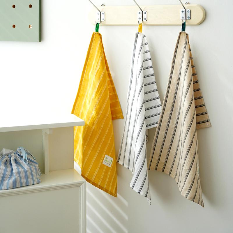 1 st Fotorekvisita Originalitet Dekorativ duk Retrostil Bordstablett Lantlig stil Randig Överduksduk Bomull