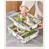 Refrigerator Organizer Food Grade Freshness Special Kitchen Fruit Meat Freezer Storage Organizer
